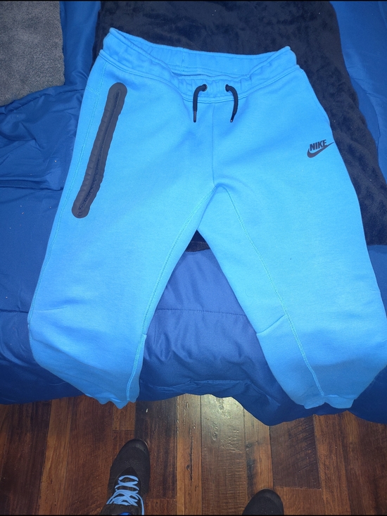 Nike Other - Nike Bright Blue Men’s Jogger Sweatpants with Black Accents
